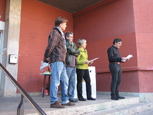 Espriu al Mercat del Lleó de Girona