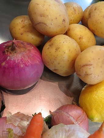 Productes utilitzats al taller de cuina