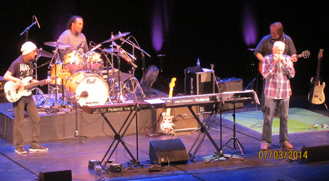 Actuació de John Mayall a l'Auditori de Girona, el divendres 7 de març