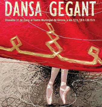 Cartell de l'espectacle Dansa gegant