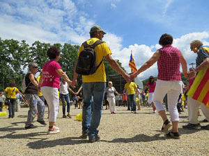 Jornades Catalunya, llibertat i dignitat. Macrosardana, concerts, fira independentista