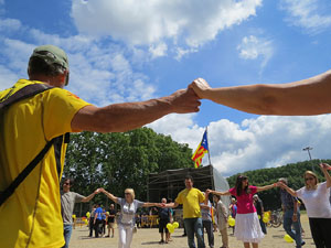 Jornades Catalunya, llibertat i dignitat. Macrosardana, concerts, fira independentista