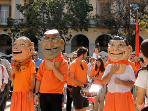Faràndula. 500 anys d'imatgeria festiva de Girona. Cercavila de cloenda