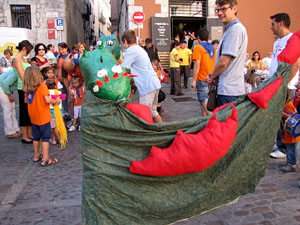 Faràndula. 500 anys d'imatgeria festiva de Girona. Cercavila de cloenda