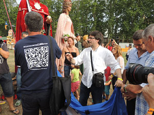 Festival Catalunya vol viure en llibertat i amb dignitat a Girona