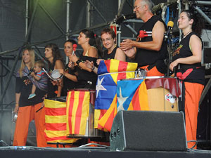 Festival Catalunya vol viure en llibertat i amb dignitat a Girona