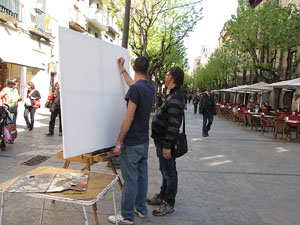 Dia Internacional de l'Art a Girona 2013