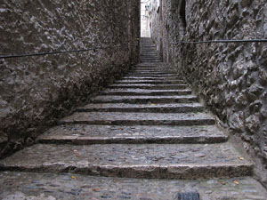 El carrer de Sant Lloren&ccedil;