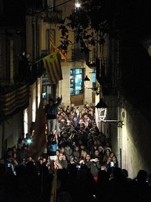 Encén la Flama a Girona