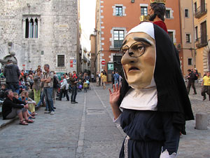 Ballada a c&agrave;rrec del grup Fal&middot;lera Gironina