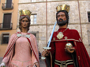 Ballada a c&agrave;rrec del grup Fal&middot;lera Gironina