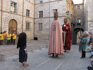 Ballada a c&agrave;rrec del grup Fal&middot;lera Gironina