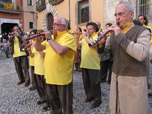 Ballada a c&agrave;rrec del grup Fal&middot;lera Gironina
