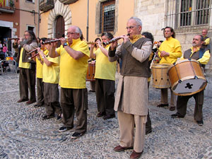 Ballada a c&agrave;rrec del grup Fal&middot;lera Gironina