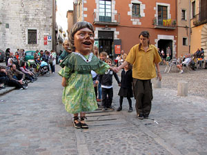 Ballada a c&agrave;rrec del grup Fal&middot;lera Gironina