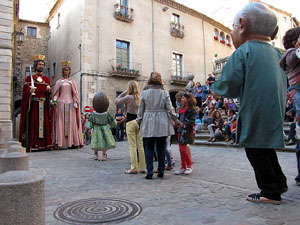 Ballada a c&agrave;rrec del grup Fal&middot;lera Gironina