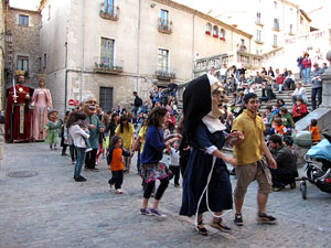 Ballada a c&agrave;rrec del grup Fal&middot;lera Gironina