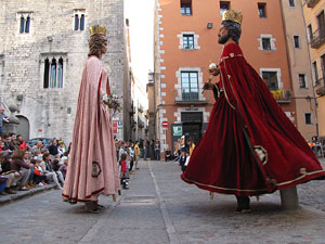 Ballada a c&agrave;rrec del grup Fal&middot;lera Gironina