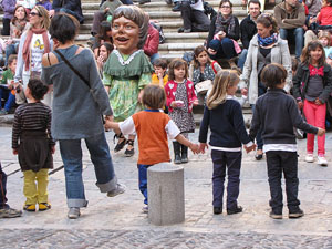 Ballada a c&agrave;rrec del grup Fal&middot;lera Gironina