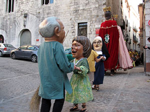 Ballada a c&agrave;rrec del grup Fal&middot;lera Gironina