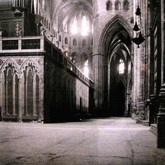 Interior de la Catedral, 1923