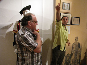 Far&agrave;ndula. 500 anys d'imatgeria festiva de Girona. Visita guiada