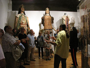 Far&agrave;ndula. 500 anys d'imatgeria festiva de Girona. Visita guiada