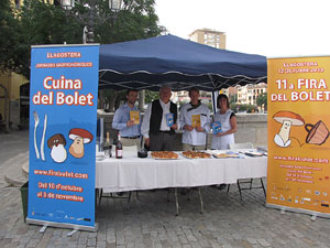 Presentació 11a. Fira del Bolet i Cuina del Bolet a Llagostera