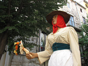 Cercavila dels gegants de Riudarenes