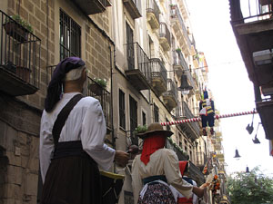 Cercavila dels gegants de Riudarenes