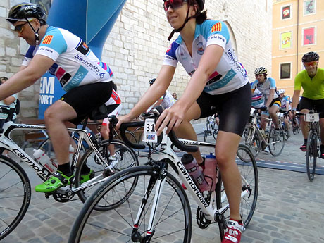 Segona edici&oacute; del Girona Gran Fondo. La cursa de 125 quil&ograve;metres