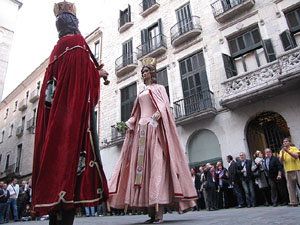 Homenatge als germans Roca del Celler de Can Roca. Activitats a la plaça del Vi