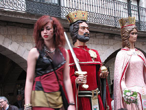 Homenatge als germans Roca del Celler de Can Roca. Activitats a la plaça del Vi