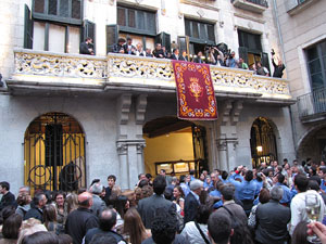 Homenatge als germans Roca del Celler de Can Roca. Activitats a la plaça del Vi