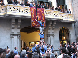 Homenatge als germans Roca del Celler de Can Roca. Activitats a la plaça del Vi