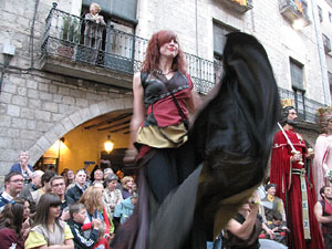 Homenatge als germans Roca del Celler de Can Roca. Activitats a la plaça del Vi