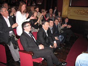 Homenatge als germans Roca del Celler de Can Roca. Acte al Teatre Municipal