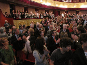 Homenatge als germans Roca del Celler de Can Roca. Acte al Teatre Municipal