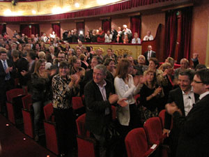 Homenatge als germans Roca del Celler de Can Roca. Acte al Teatre Municipal