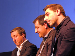 Homenatge als germans Roca del Celler de Can Roca. Acte al Teatre Municipal