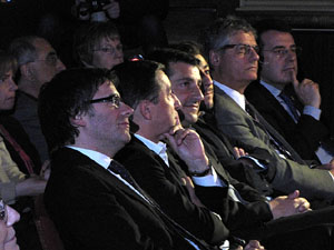 Homenatge als germans Roca del Celler de Can Roca. Acte al Teatre Municipal