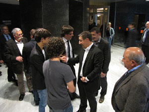 Homenatge als germans Roca del Celler de Can Roca. Acte al Teatre Municipal