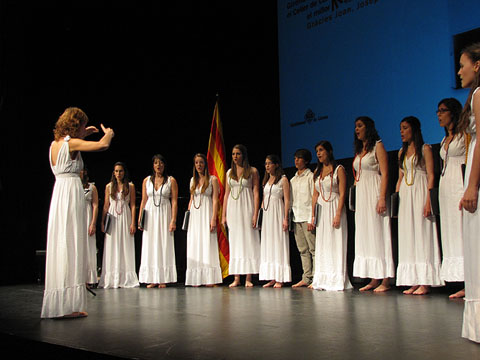 Actuació musical final de l'acte