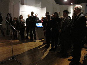 Inauguració de l'exposició Parva Gerunda