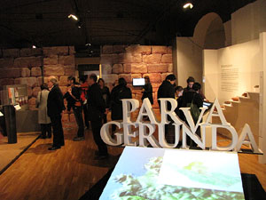 Inauguració de l'exposició Parva Gerunda