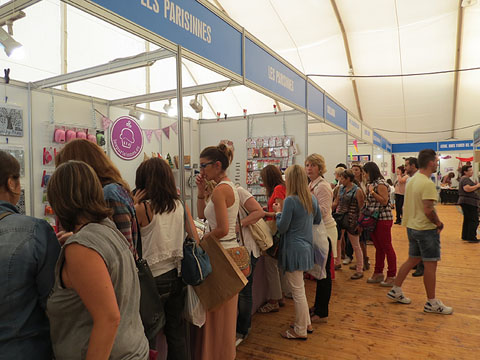 Vista general de l'&agrave;rea comercial del Sal&oacute; Interquilt