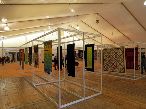 &Agrave;rea d'exposici&oacute; del Sal&oacute; Interquilt