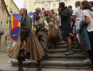 Rodatge de Joc de Trons a Girona. Escenaris i personatges