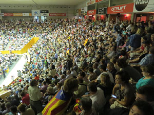 Acte de final de campanya per al 27S de Junts pel S&iacute;