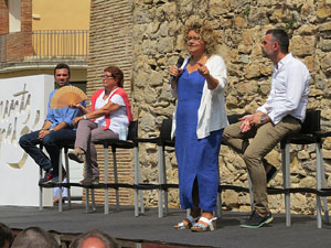 Presentaci&oacute; a Girona dels candidats de la llista Junts pel S&iacute;